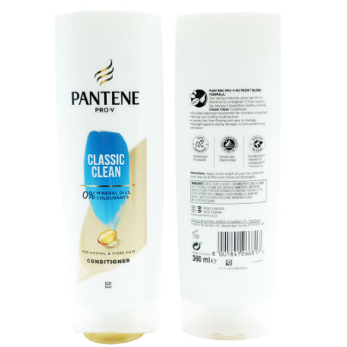 Pantene Pro-V Classic Clean Hair Conditioner For Normal To Mixed Hair 360ml